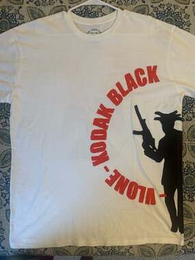Vlone x Kodak Black Vulture T-Shirt White